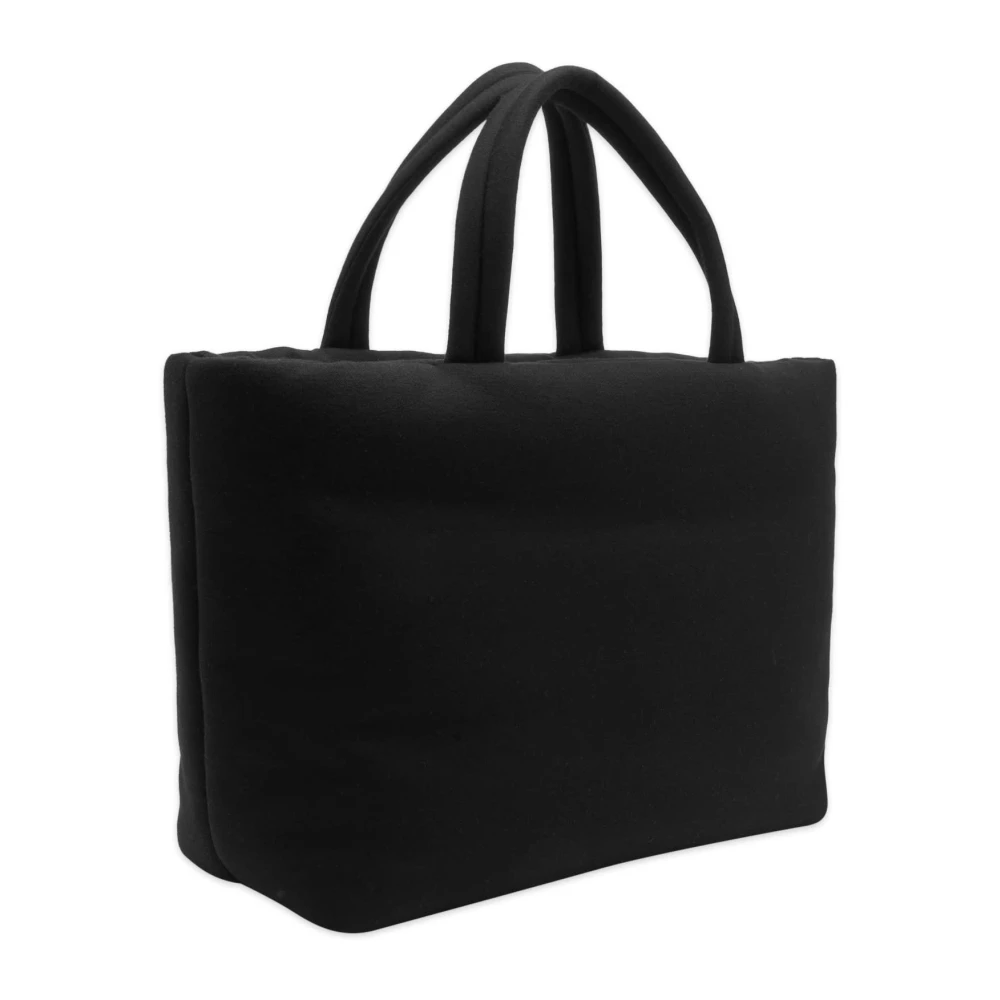 Saint Laurent Zwarte katoenen tas Black Heren