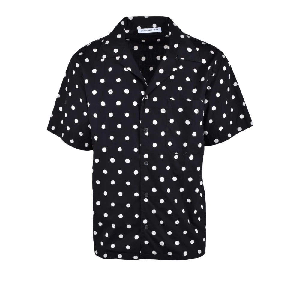 Department Five Katoenen Overhemd Black Heren