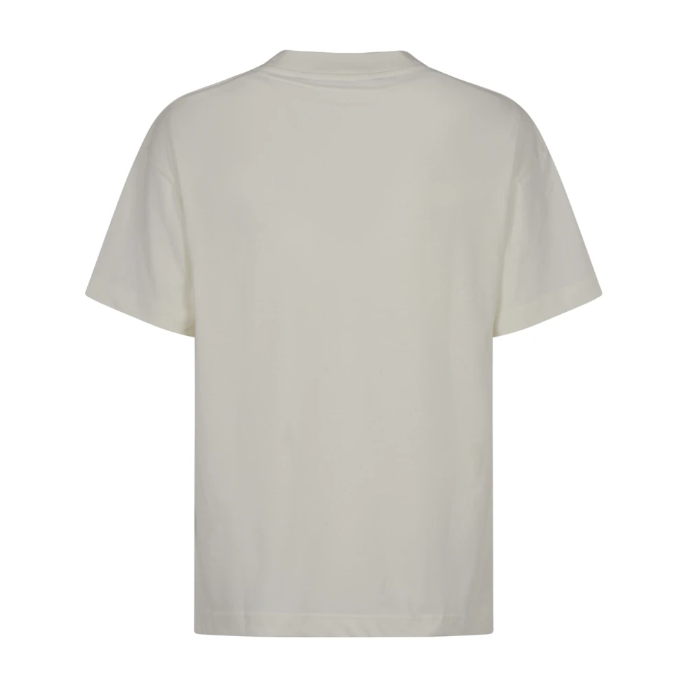 Palm Angels Logo Tee Shirts White Heren