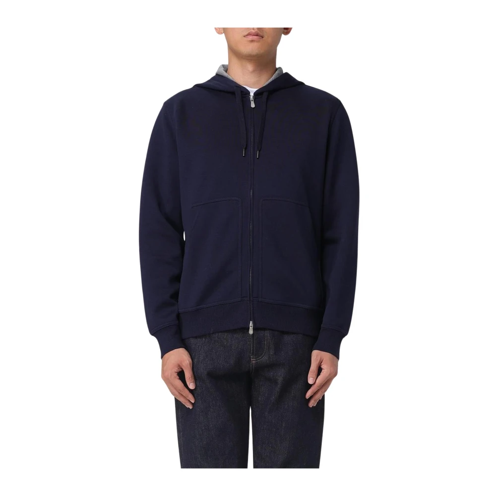 Sweatshirts & Hoodies > Zip-throughs - - Brunello Cucinelli - Modalova