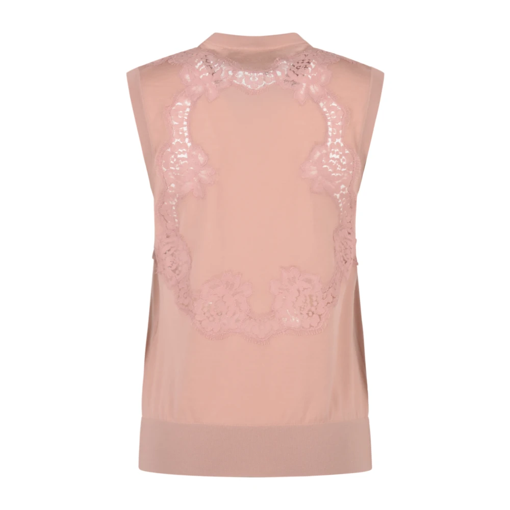 Dolce & Gabbana Stijlvolle Tank Top Pink Dames