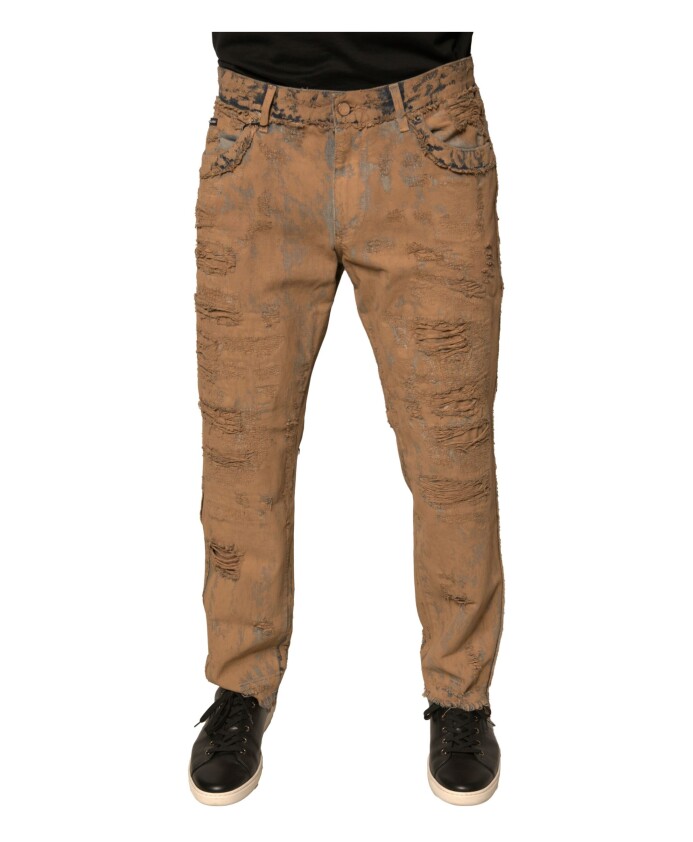 brown-tattered-skinny-denim-jeans
