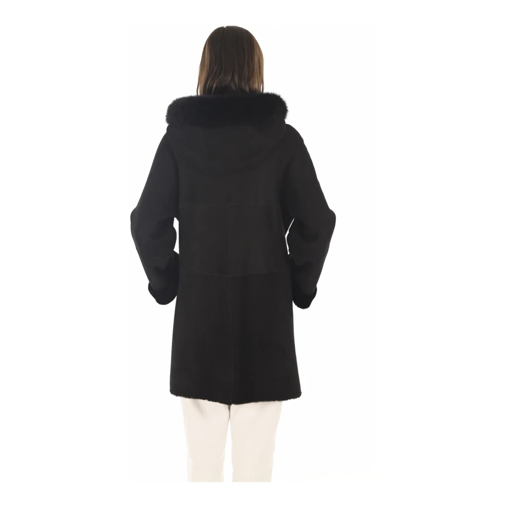 La Canadienne Coats Black Dames