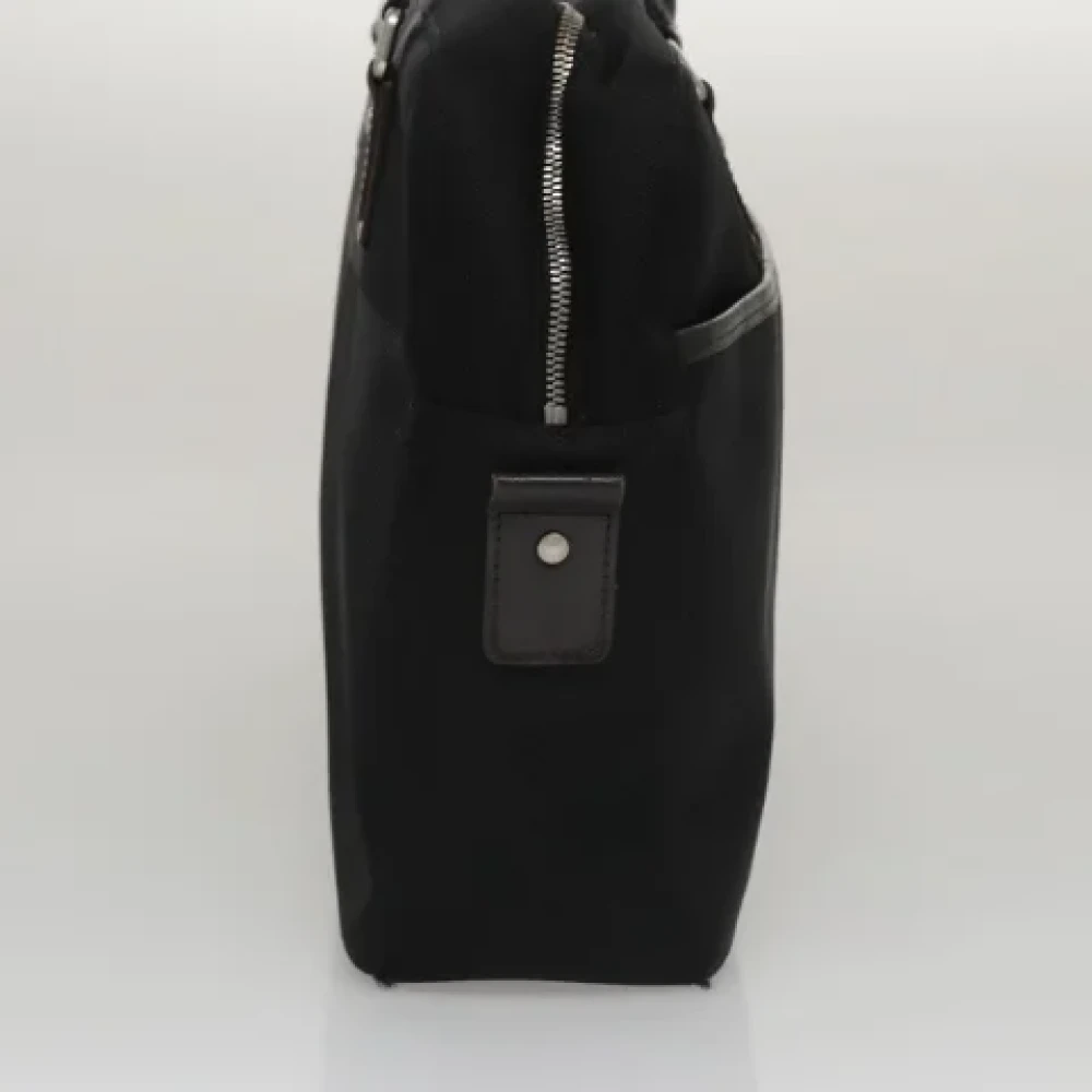 Louis Vuitton Vintage Pre-owned Canvas briefcases Black Dames