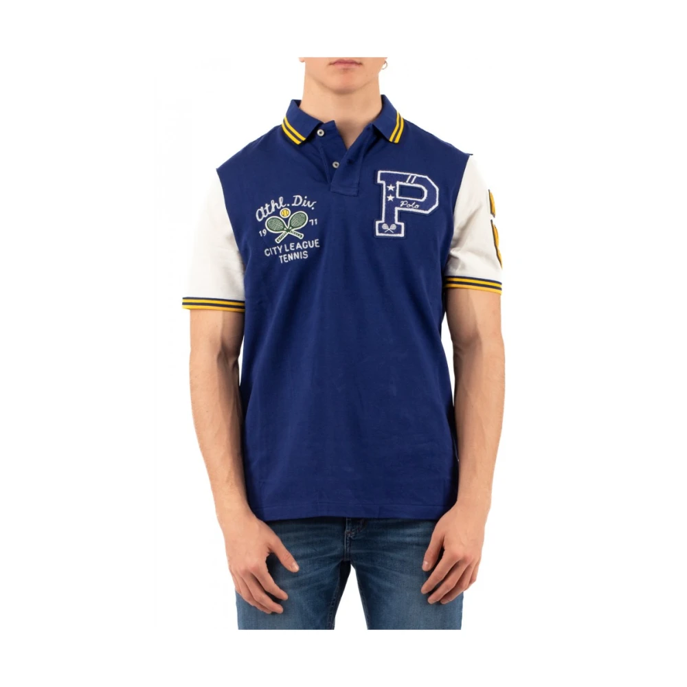 Ralph Lauren Blå Pikétröja