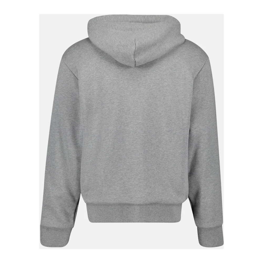 Moncler Reversible Zip Sweatshirt Oversize Hoodie Green Heren