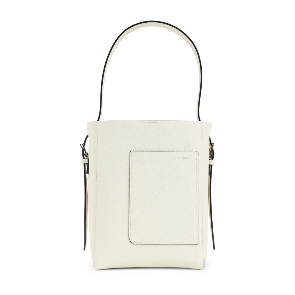 Valextra Women's Beige Soft Bucket Mini Bag