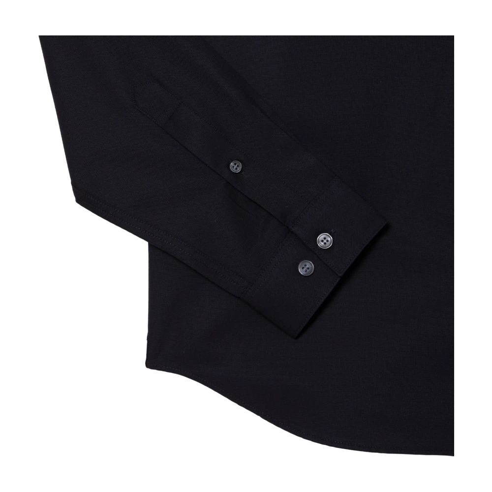 Lacoste Blauw Katoenen Poplin Slim Fit Overhemd Blue Heren