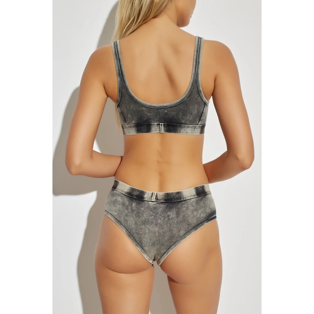 Diesel Gedrukte slips Ufpn-Clodia Gray Dames