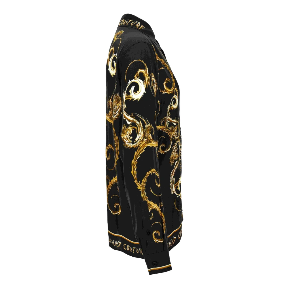 Versace Jeans Couture Overhemden Black Heren