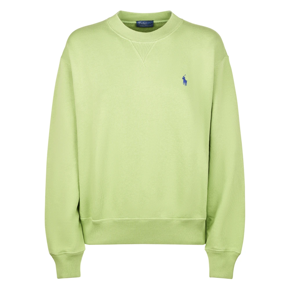 Polo Ralph Lauren Women's Green Knit Sweatshirt
