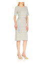 green-cotton-blend-dress-with-lurex