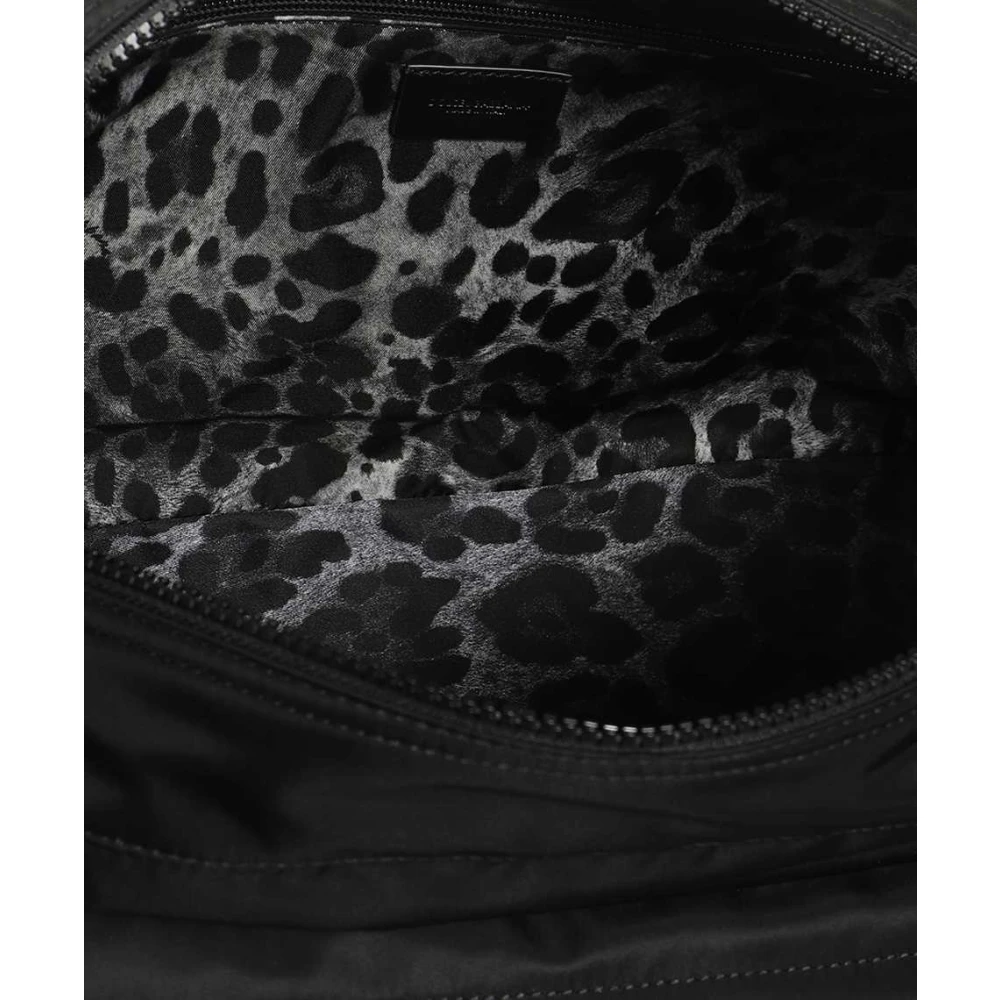 Dolce & Gabbana Sicilia DNA Messenger Tas Black Heren