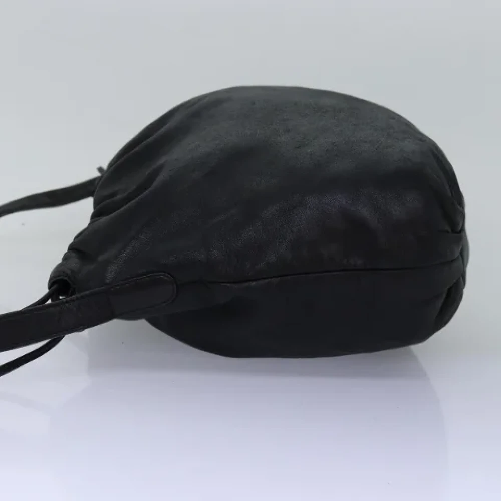 Loewe Pre-owned Leather shoulder-bags Black Dames