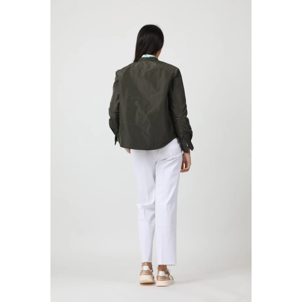 Aspesi Stijlvolle Jas Tamara Green Dames