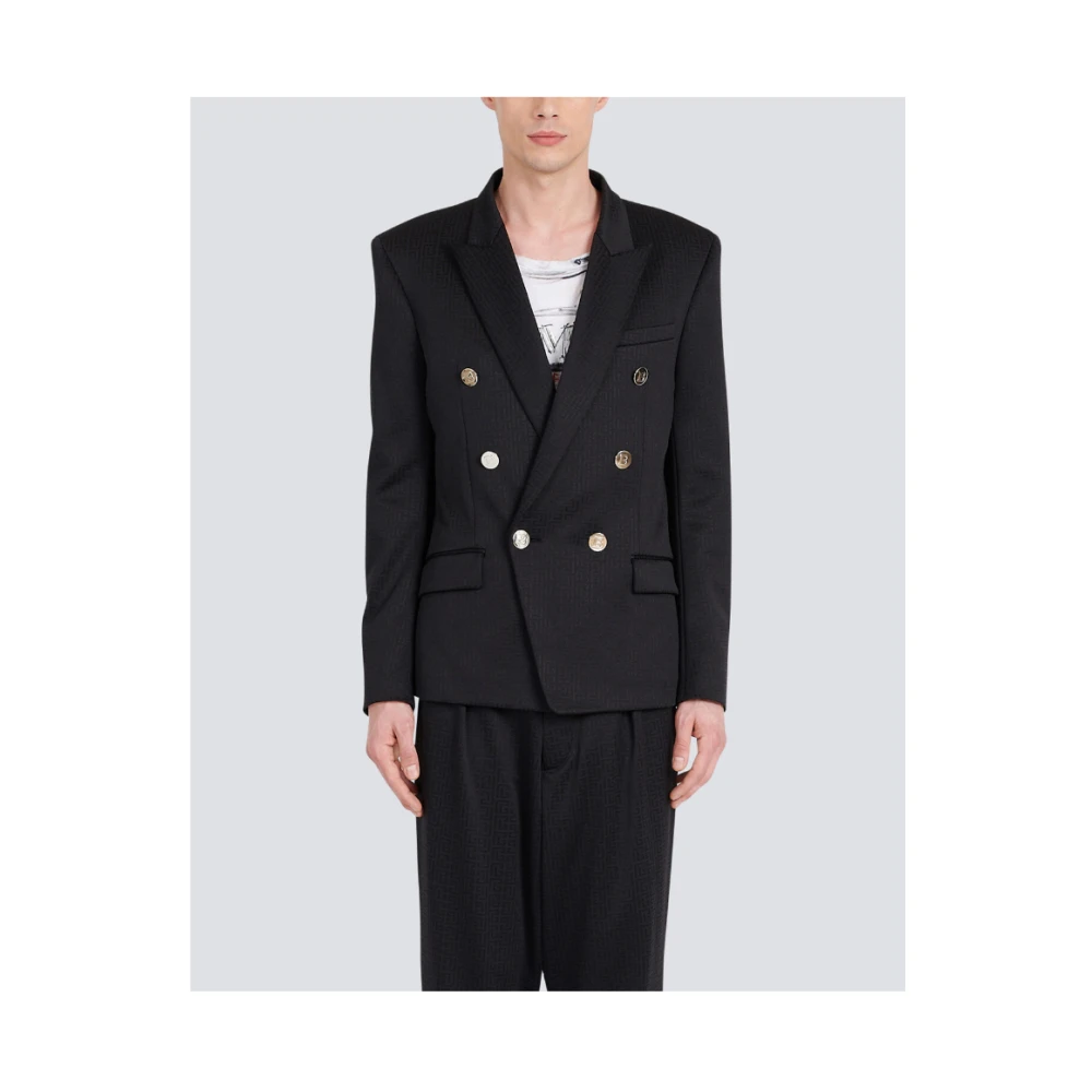 Balmain Sportjas Black Heren