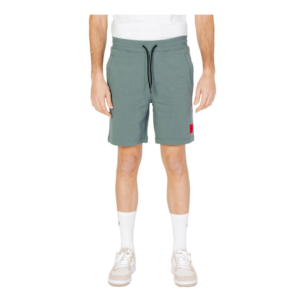 Hugo Boss Casual Shorts Green Heren