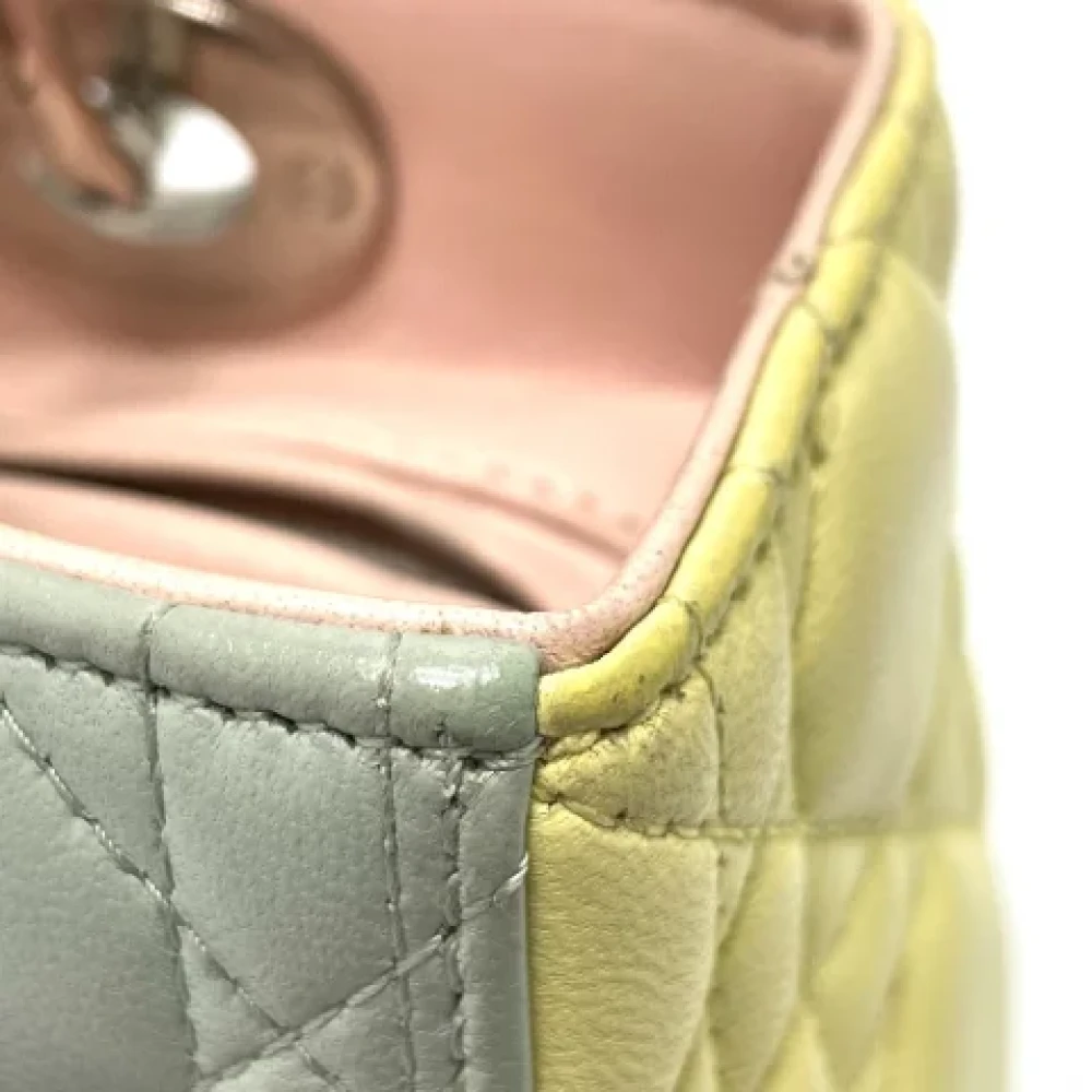 Dior Vintage Pre-owned Leather dior-bags Green Dames