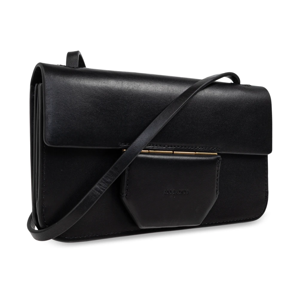 AllSaints Schoudertas Ann Black Dames