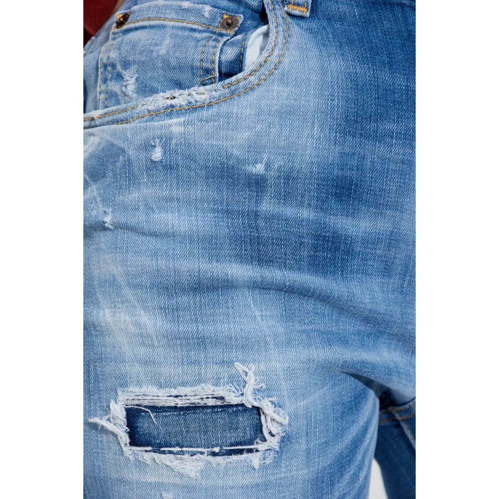 Dsquared2 Jeans High Waits Twiggy Jean Blue Dames