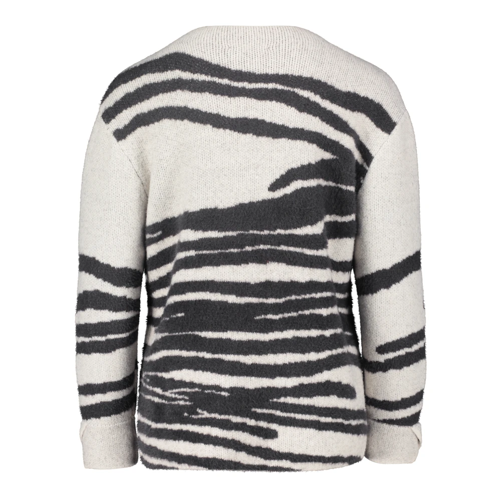 Betty Barclay Jacquard Gebreide Trui met Dierenprint Multicolor Dames