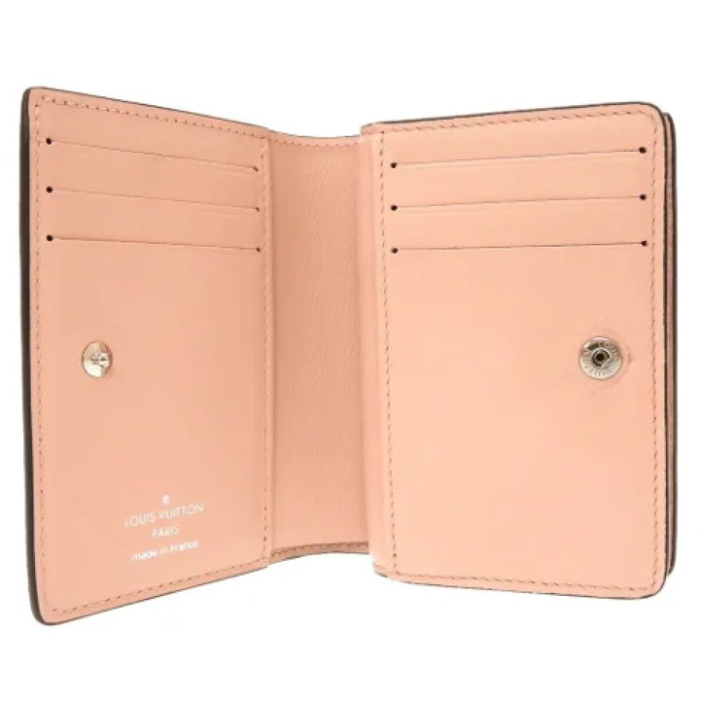 Louis Vuitton Vintage Pre-owned Fabric wallets Pink Dames