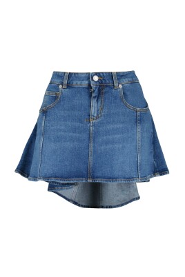 denim-mini-skirt-ruffled-finish