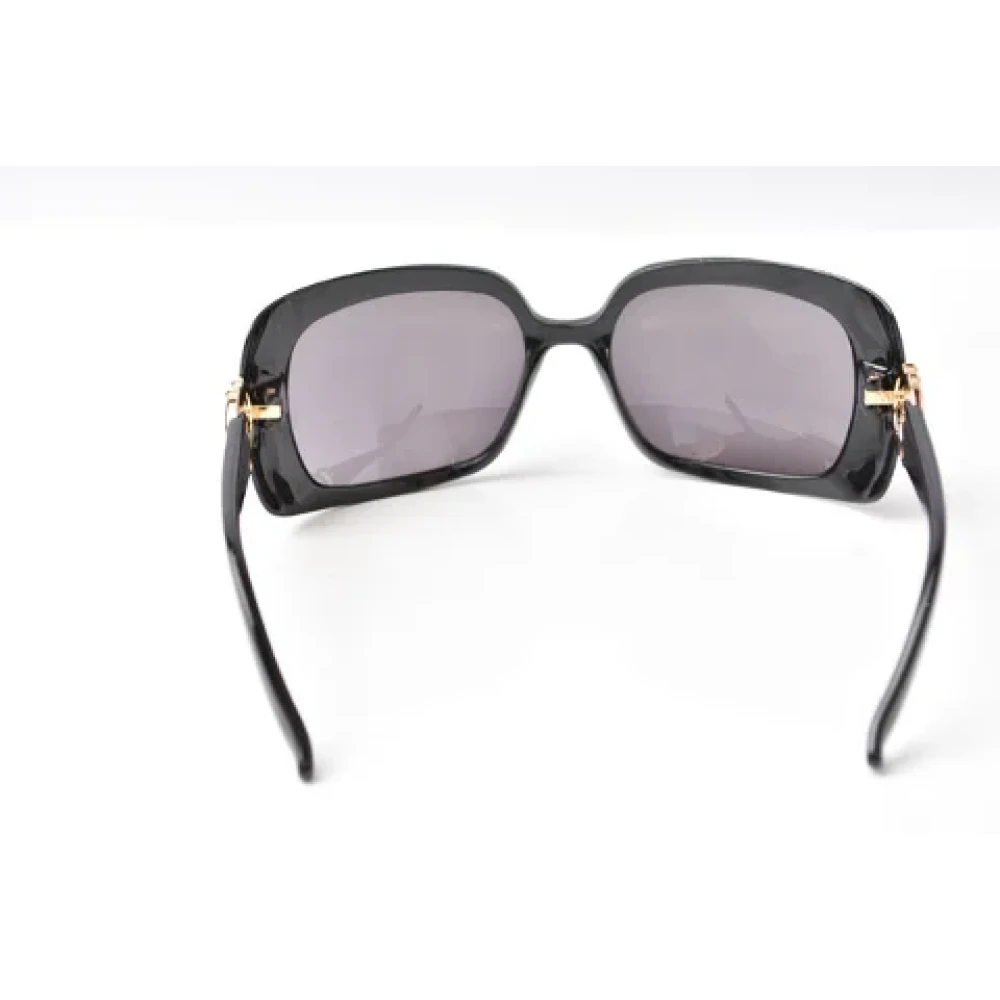 Gucci Vintage Pre-owned Plastic sunglasses Black Dames