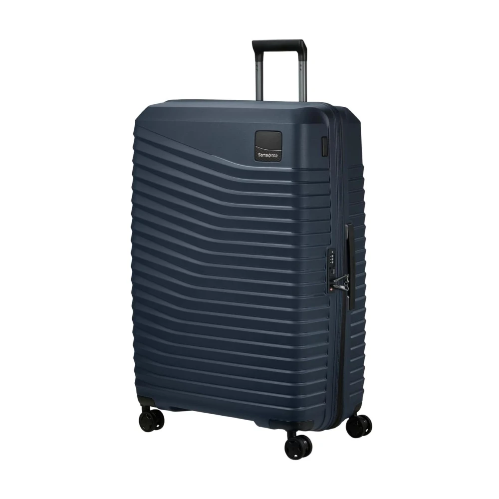 Samsonite Uitbreidbare Trolley Intuo Lichtgewicht en Krasbestendig Blue Unisex
