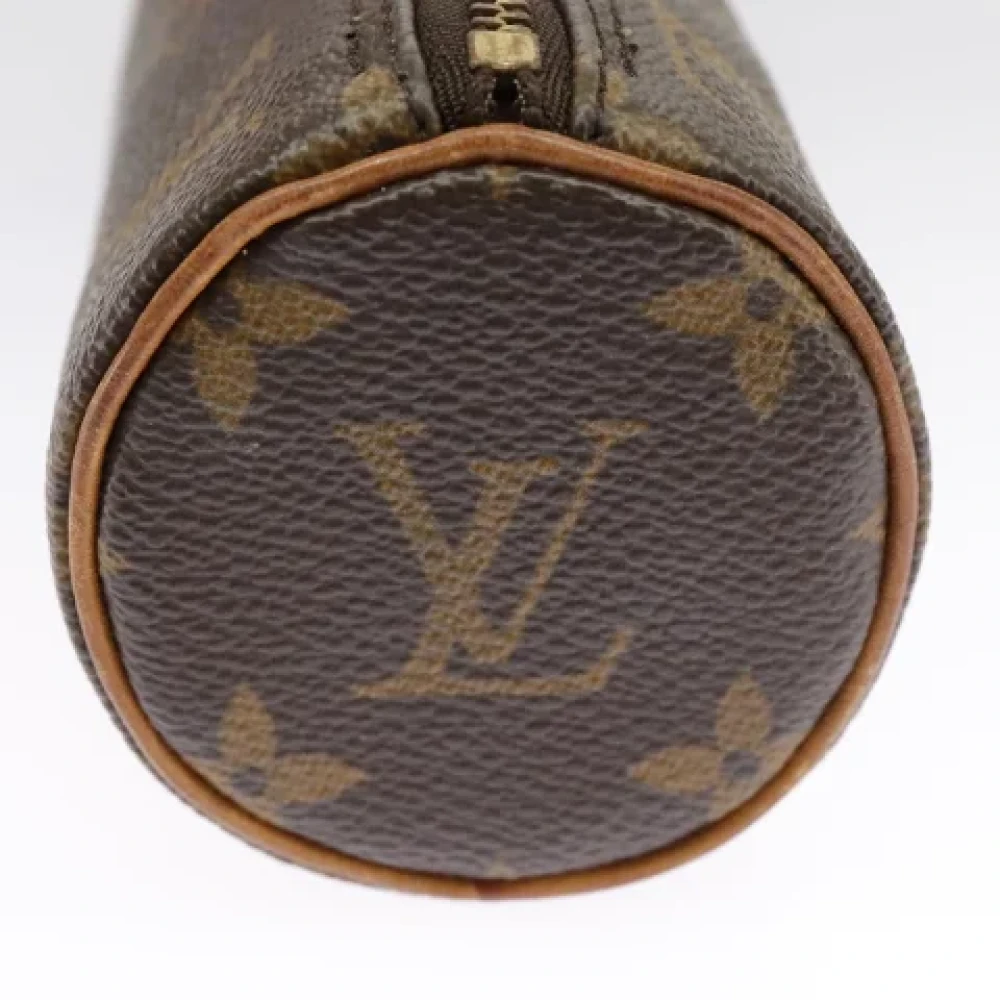 Louis Vuitton Vintage Pre-owned Canvas pouches Brown Dames