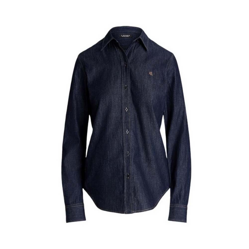 Ralph Lauren Overhemden Blue Dames