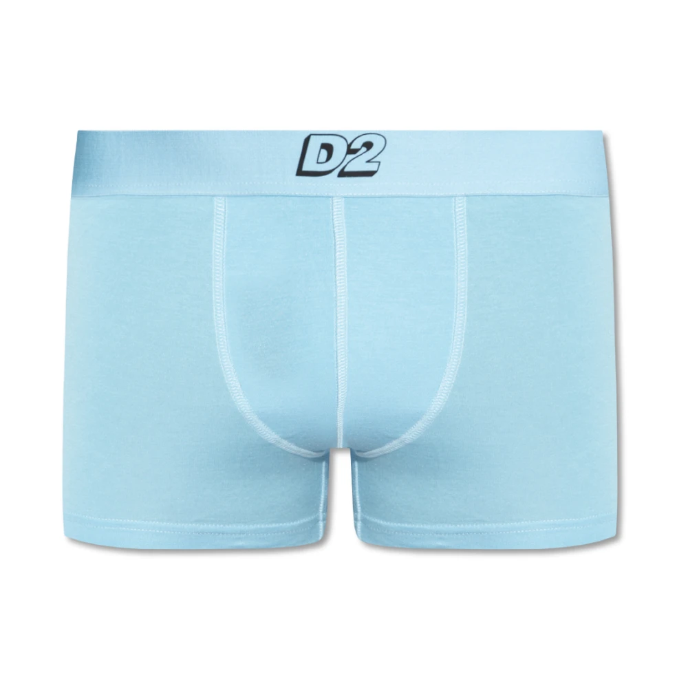 Dsquared2 Boxershorts met logo Blue Heren