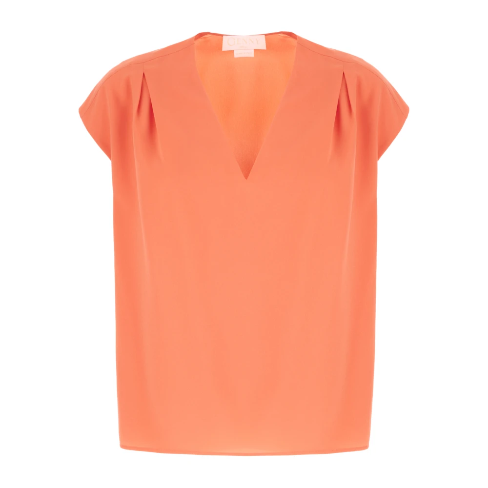 Genny Stijlvolle TOP voor modeliefhebbers Pink Dames