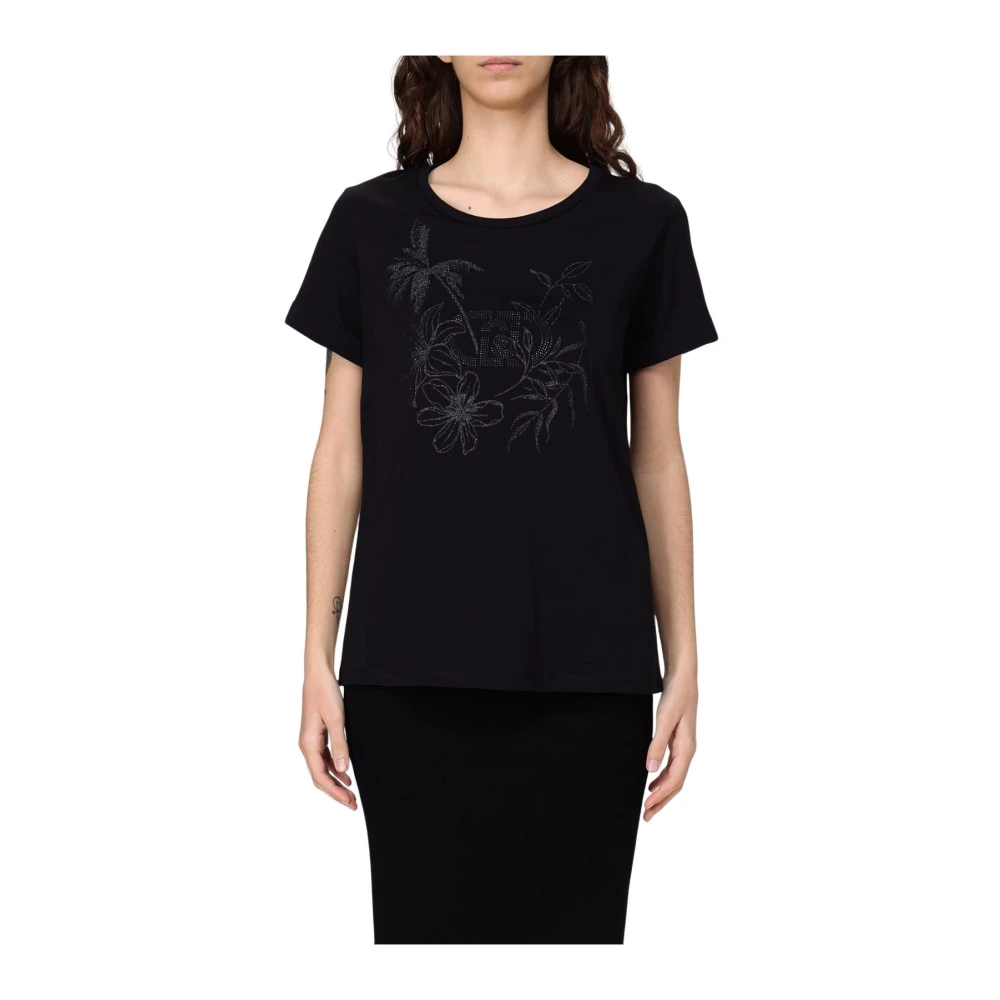 Liu Jo - Tops > T-Shirts - Black - Liu Jo - Modalova