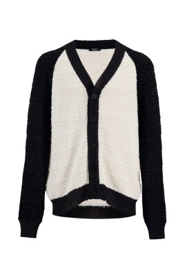 cardigan-en-tweed-monochrome