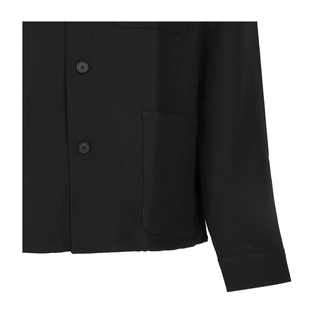 Givenchy Double Face Shirt Jacket Black Heren