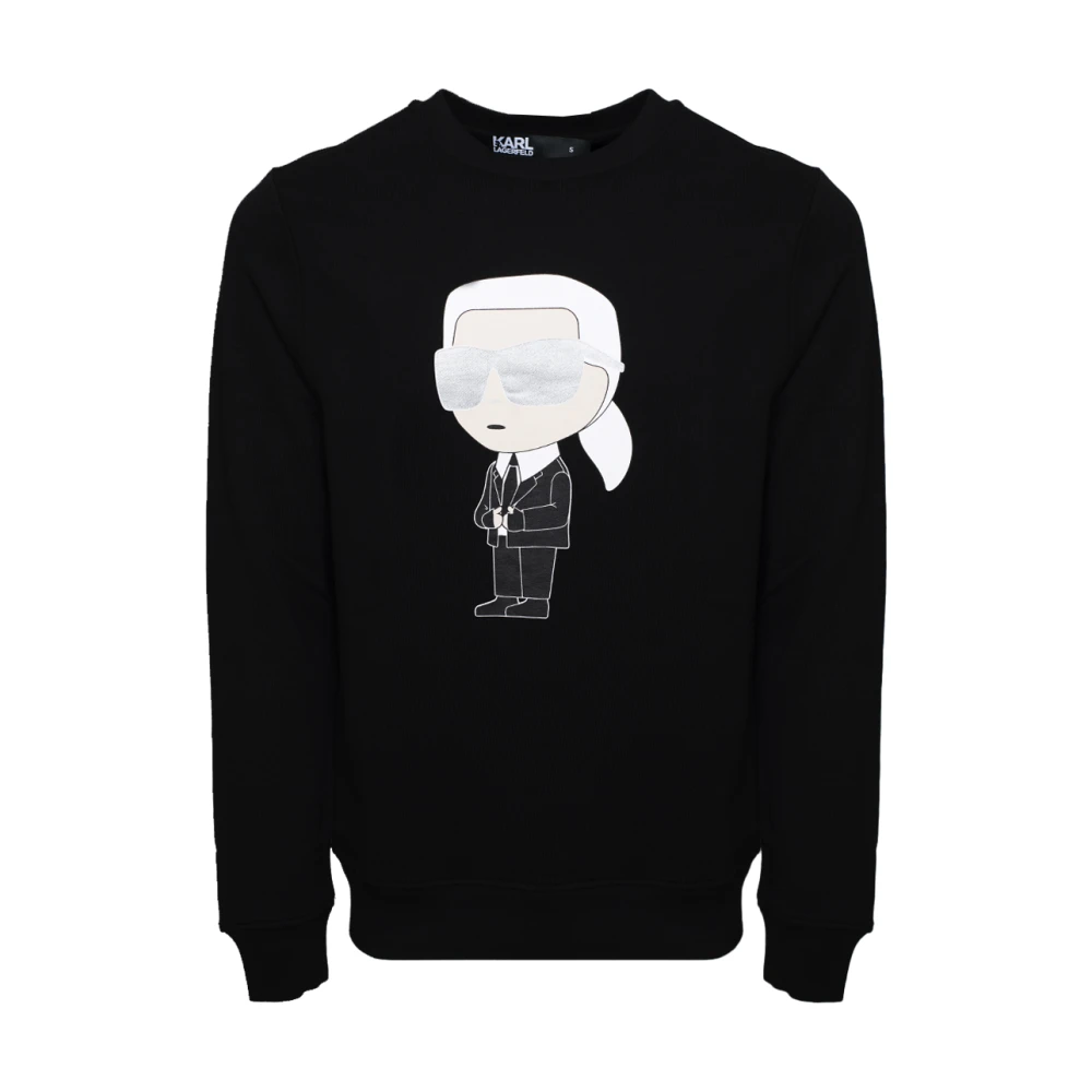 Karl Lagerfeld Tokidoki Crewneck Sweatshirt Black Heren