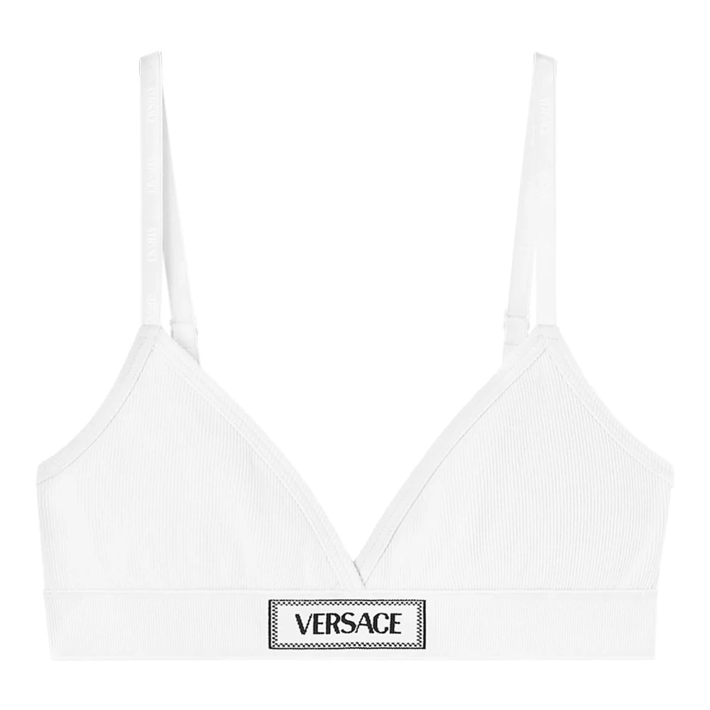 Versace Luxe Designer Ondergoed Collectie White Dames