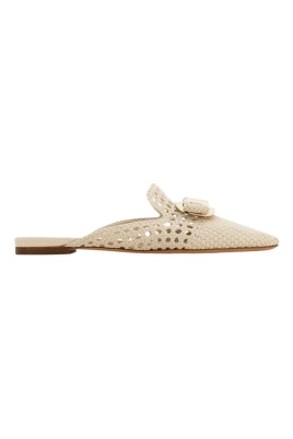 Trenchy Mules i läder