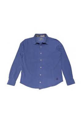 royal-blue-cotton-pique-shirt