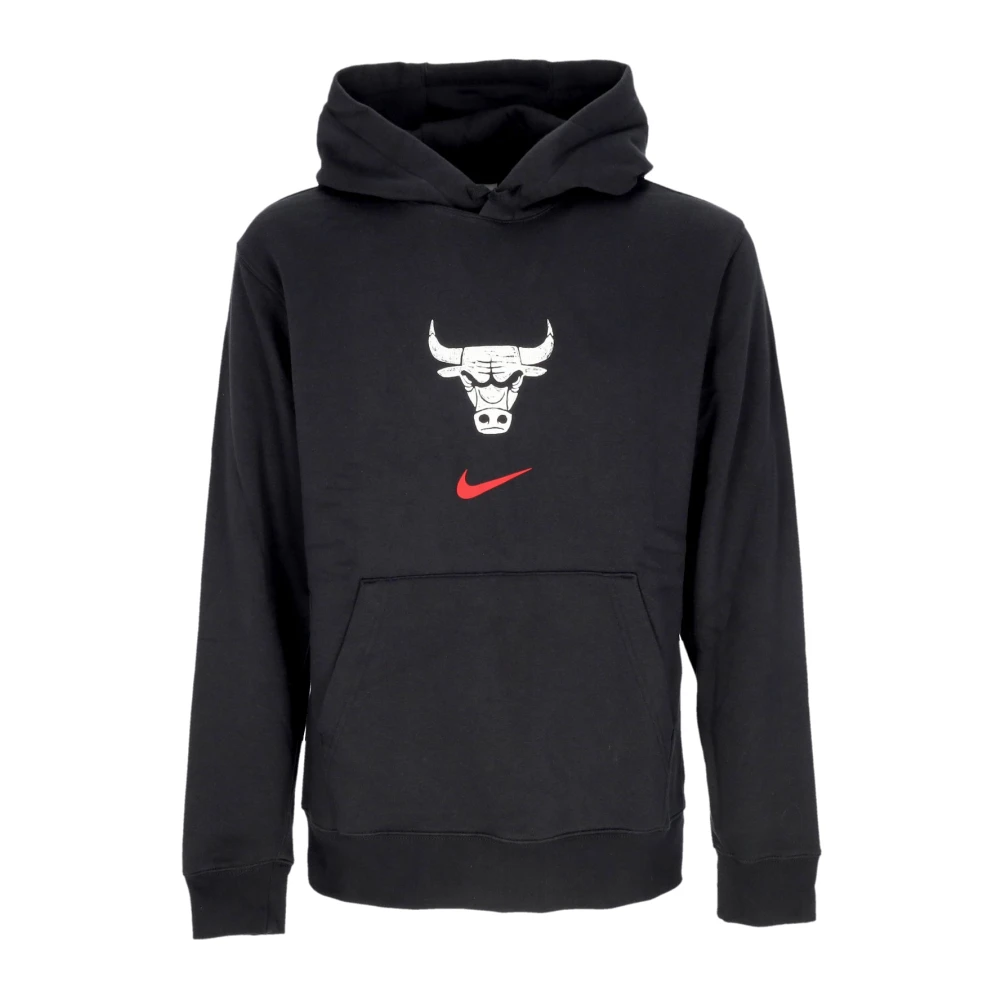 Nike Chicago Bulls City Edition Hoodie Black Heren