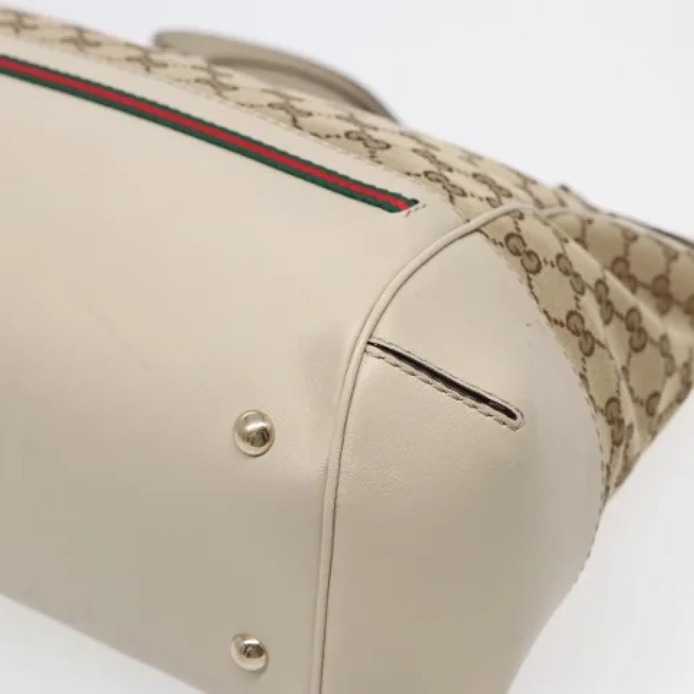 Gucci Vintage Pre-owned Canvas totes Brown Dames