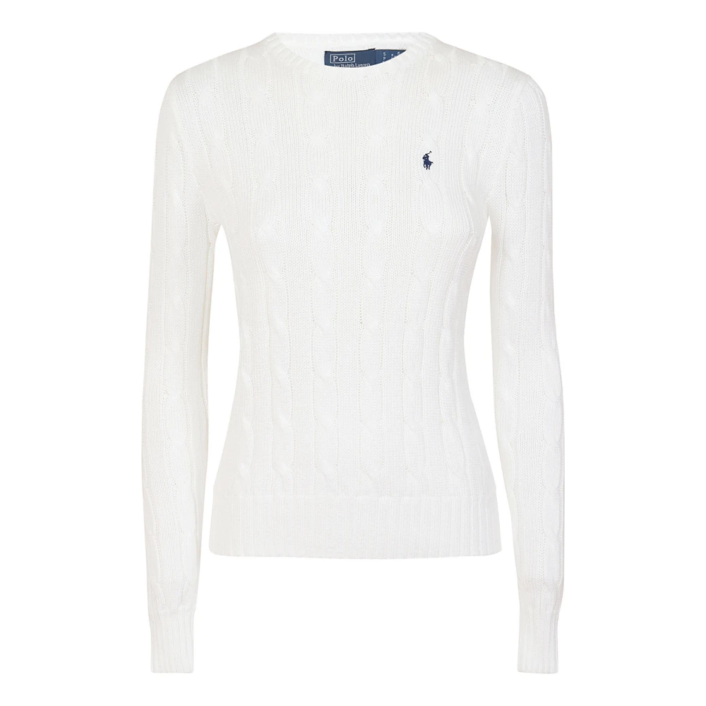 Ralph Lauren Trui met ronde hals White Dames
