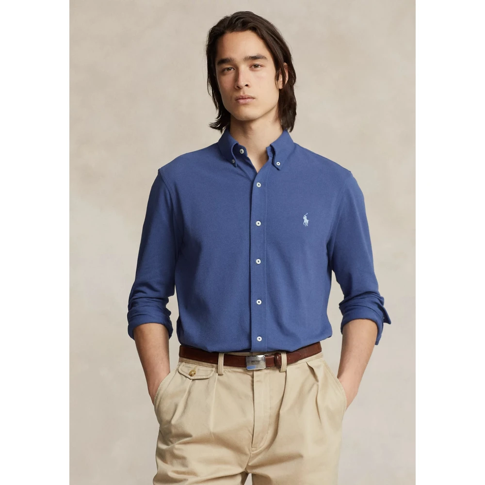 Ralph Lauren Formal Shirt Blue Heren