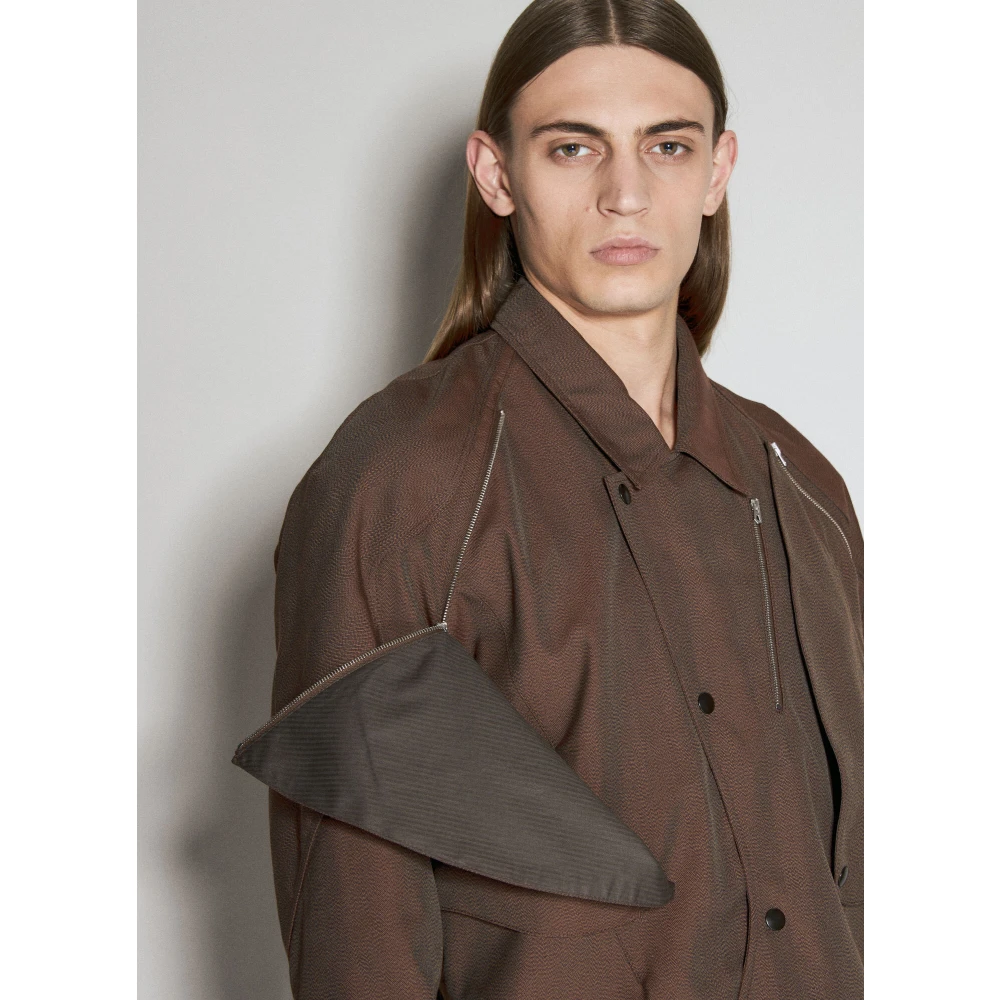 Kiko Kostadinov Jackets Brown Heren