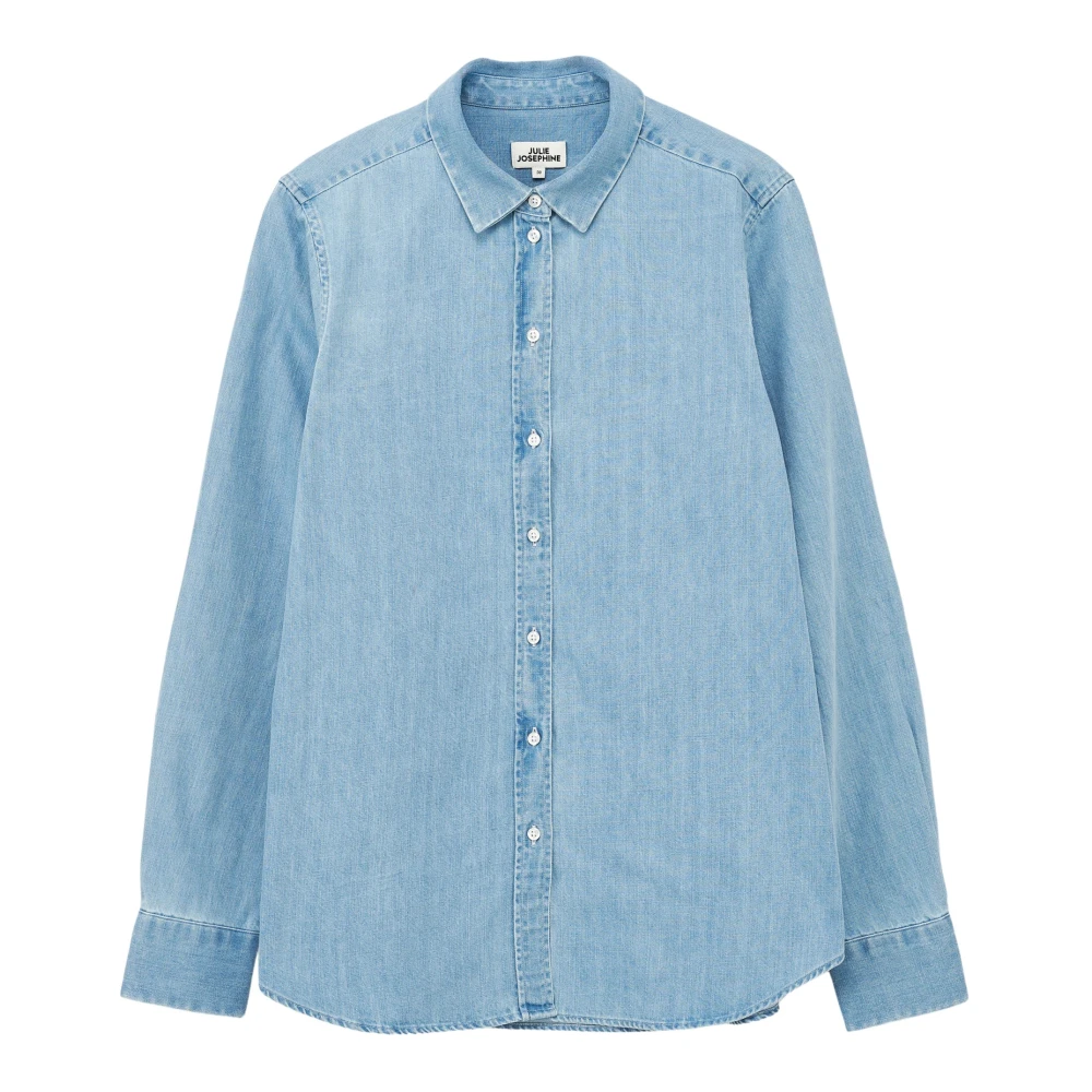 Denim A-Shape Oversized Skjorte