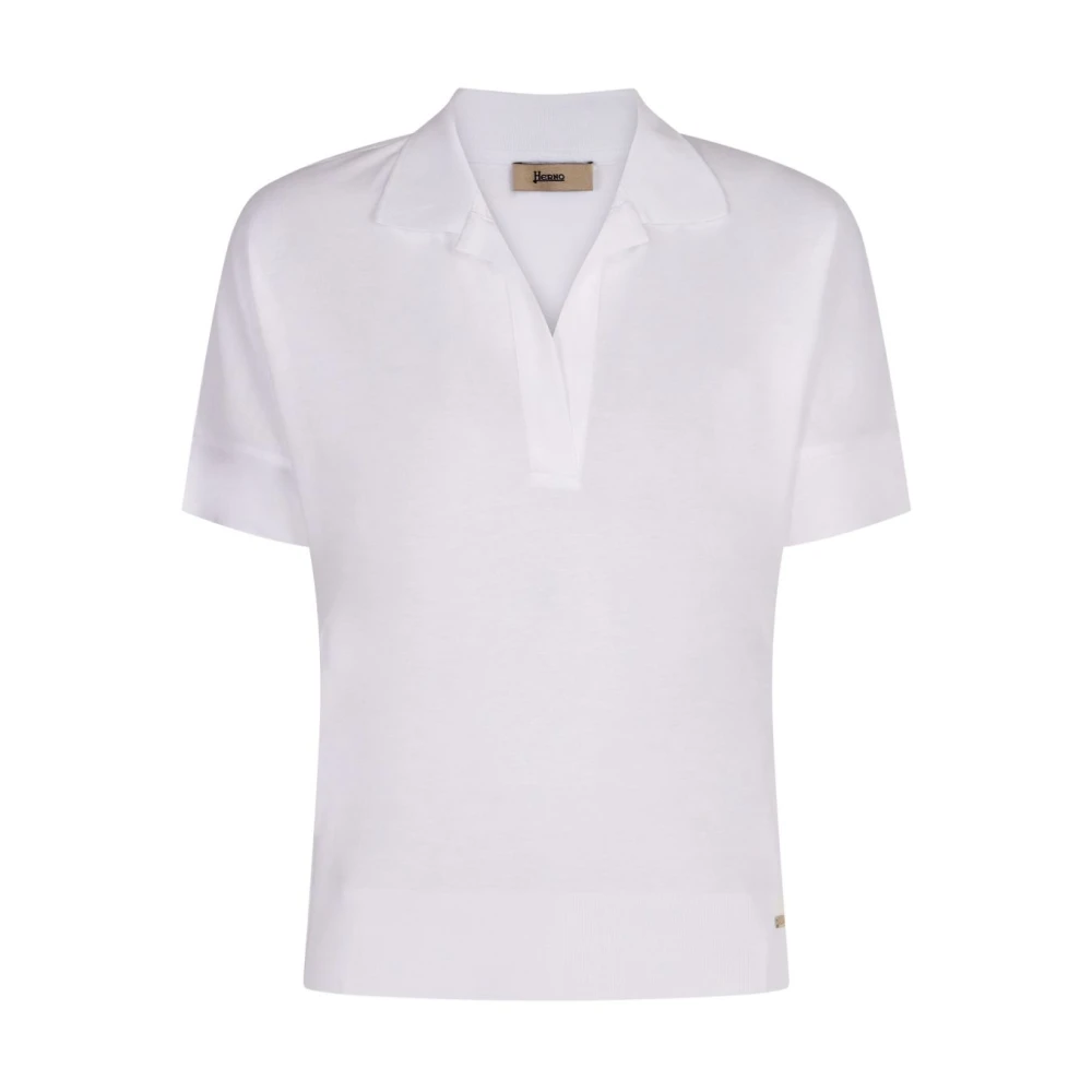 Herno Donna Bianco Top, Xs, New,