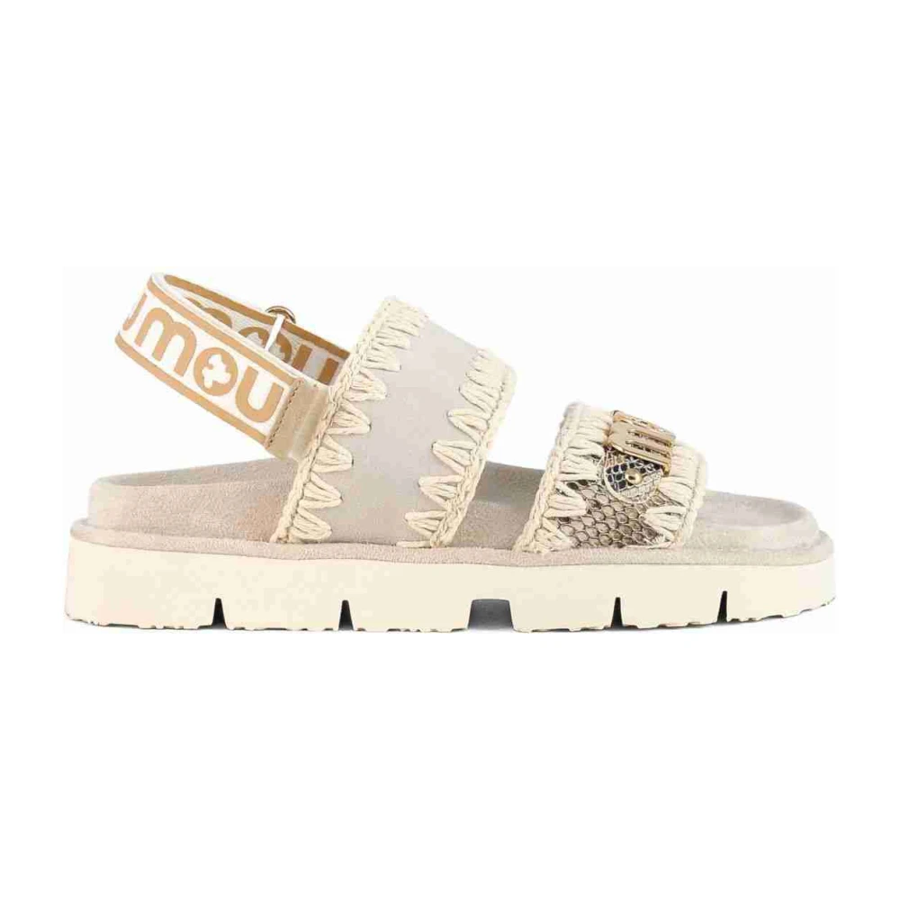 Mou, Skor, Dam, 36 EU, Stilren Sandal