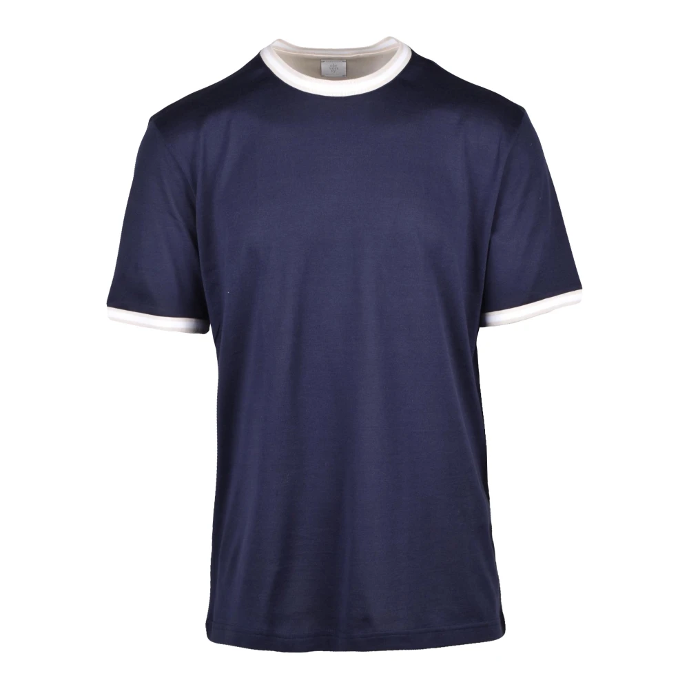 Eleventy Men's Blue T-Shirt - T-Shirts - Xl - Tops