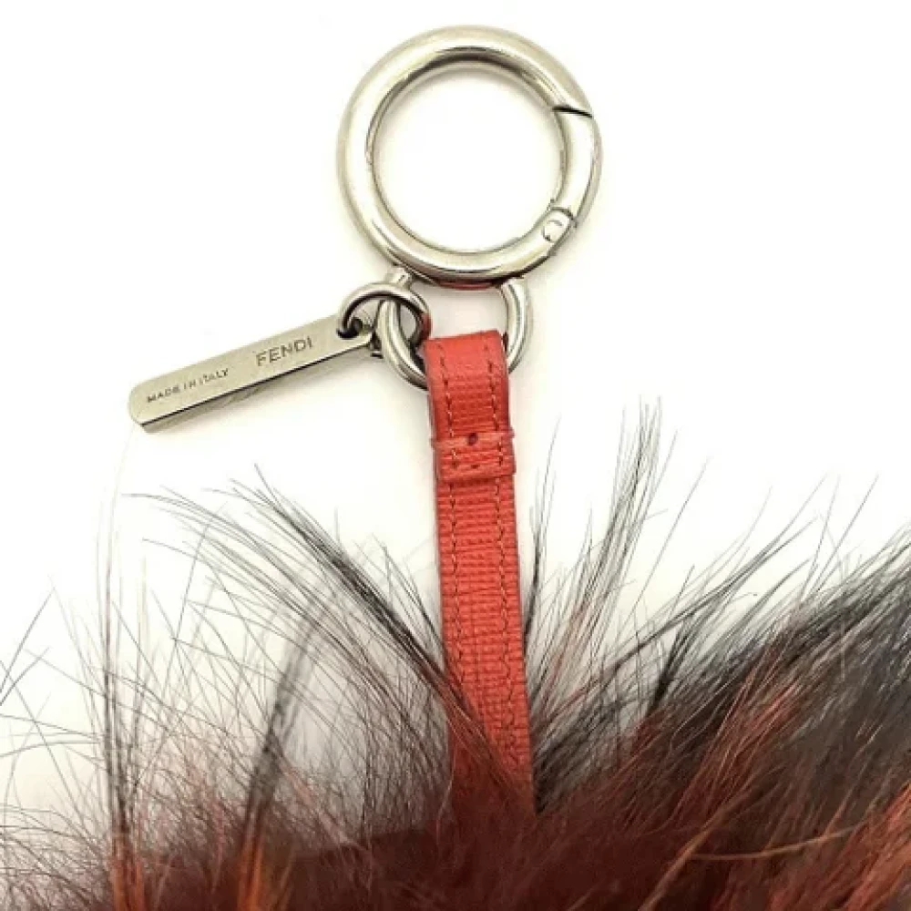 Fendi Vintage Pre-owned Fabric key-holders Red Dames